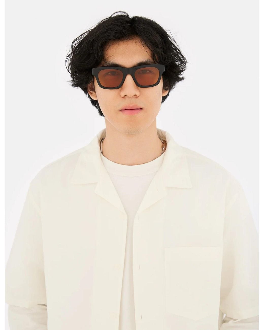 Retrosuperfuture Black Sintesi Refined Sunglasses for men