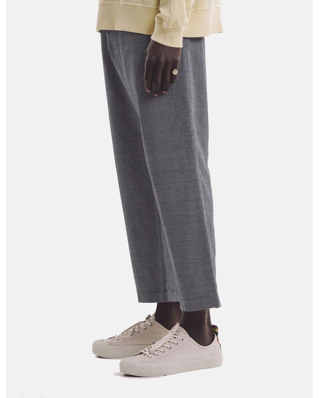 YMC Gray Hand Me Down Trousers for men