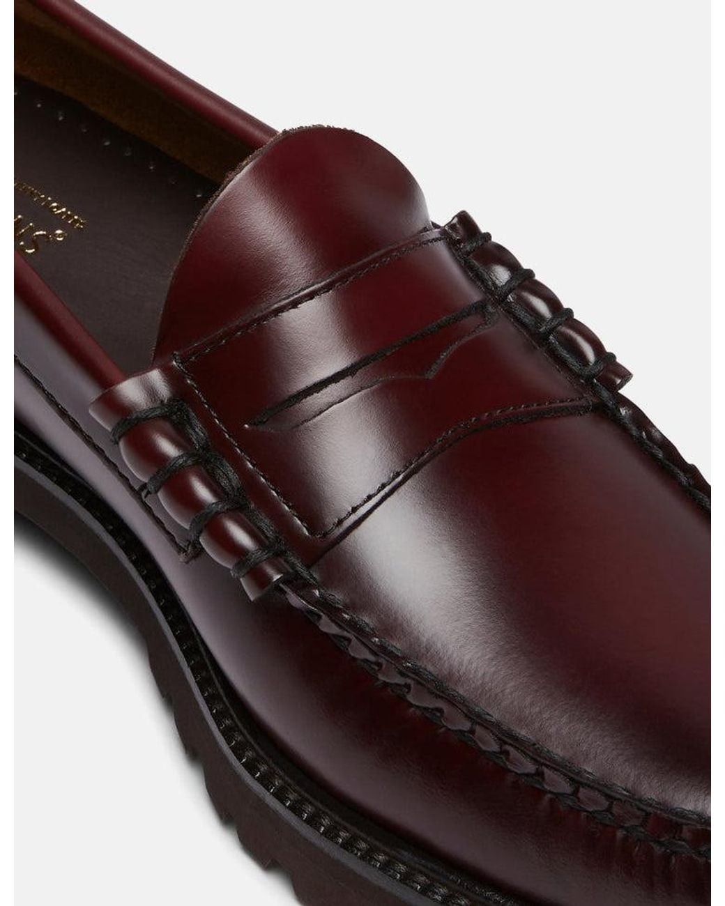 G.H.BASS Brown Weejuns 90 Larson Penny (leather) for men
