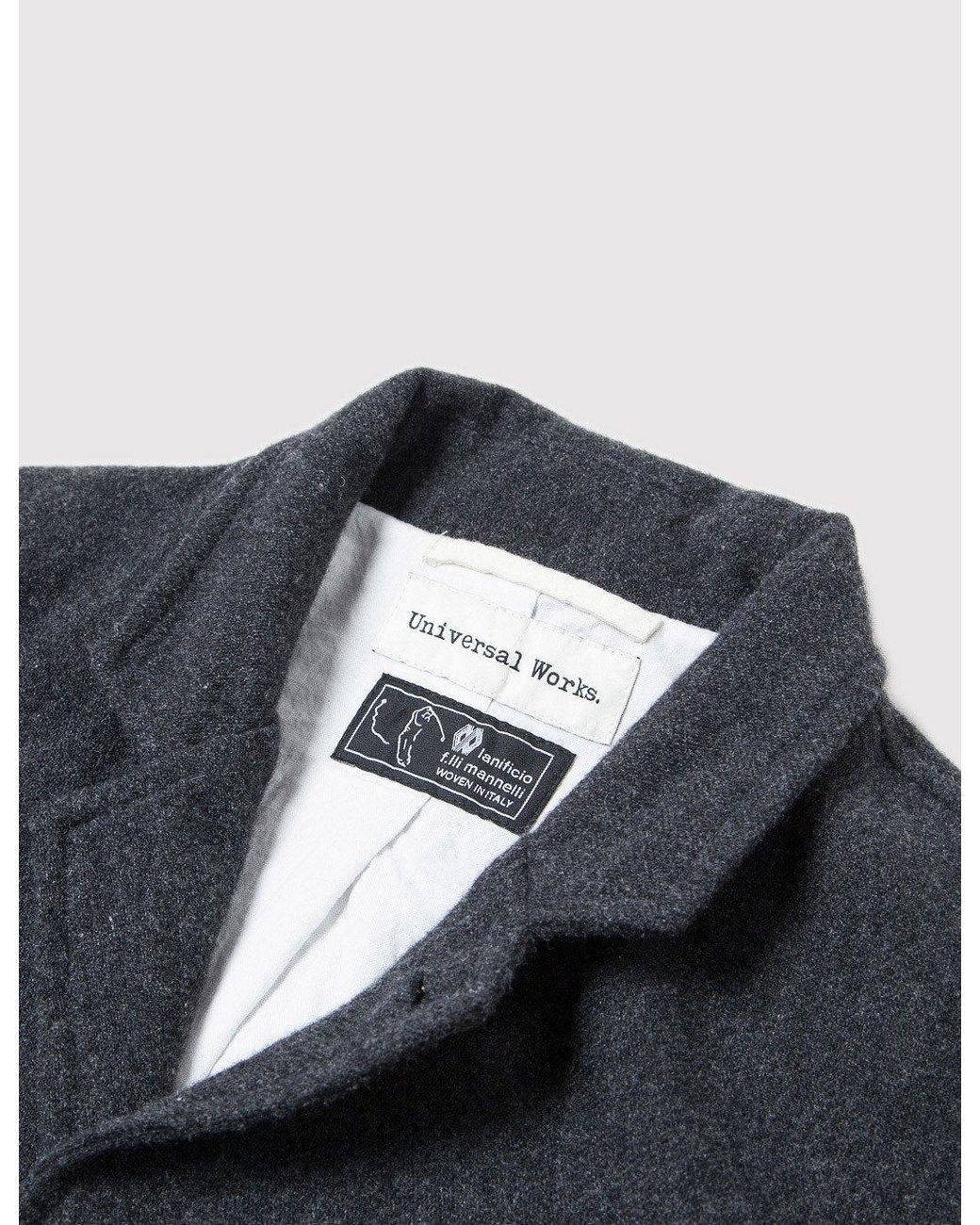 Universal Works Blue Barra Jacket for men