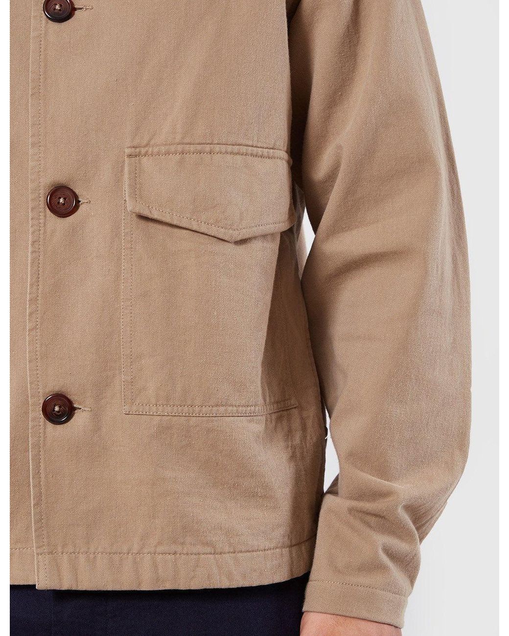 Universal Works Natural Watchman Jacket for men