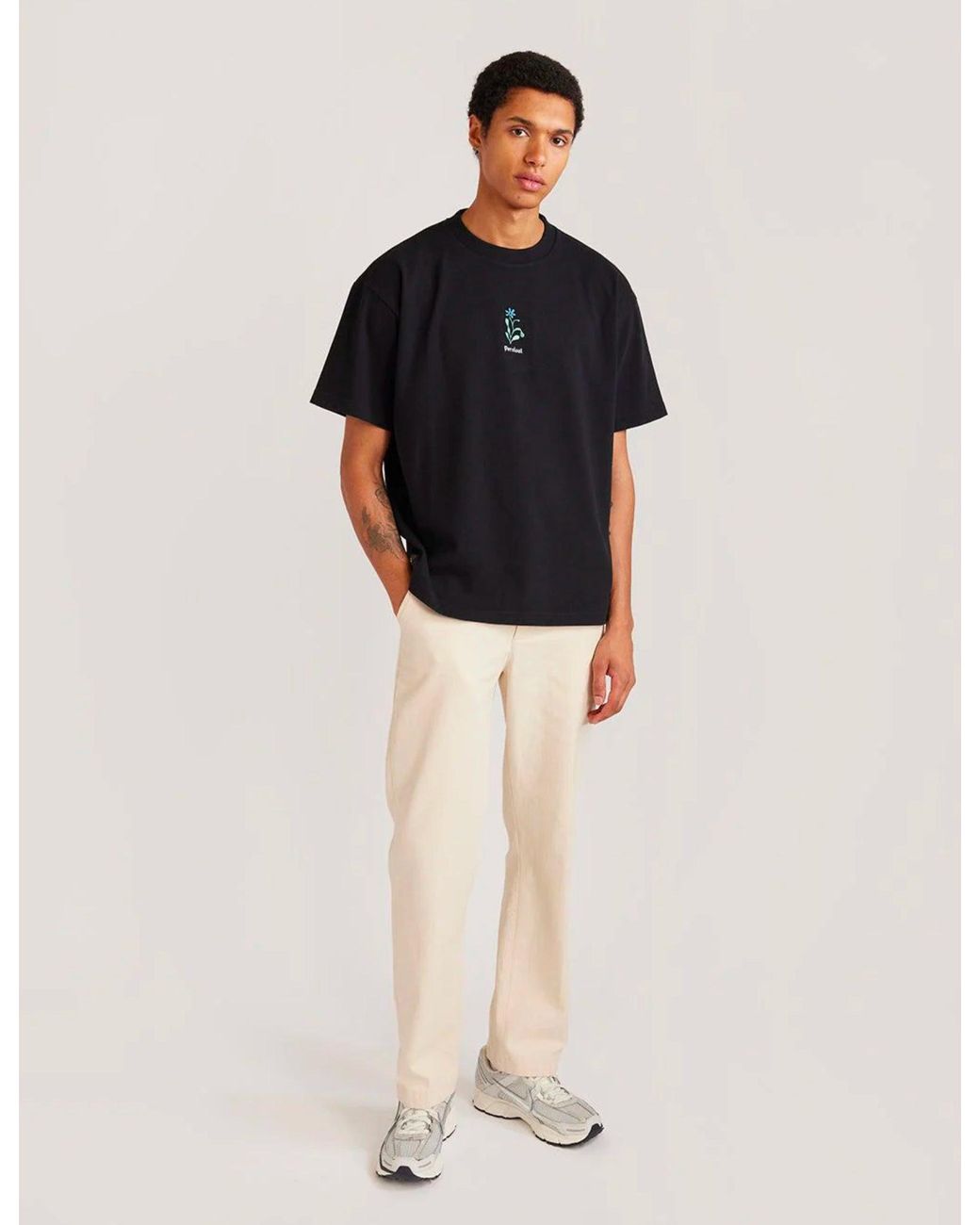 Percival Black X Sophy Hollington P T-Shirt for men