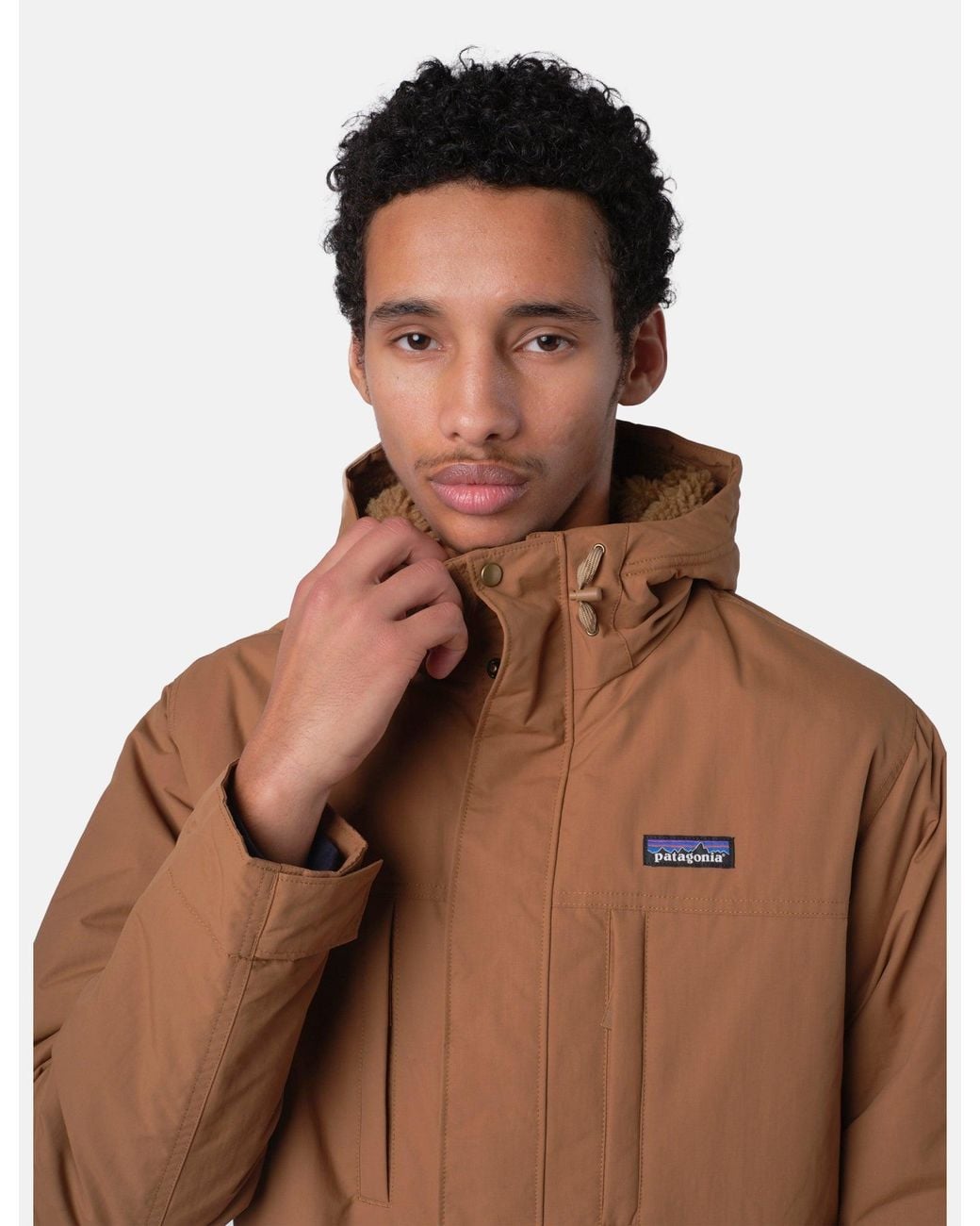 Patagonia Brown Isthmus Parka Jacket for men