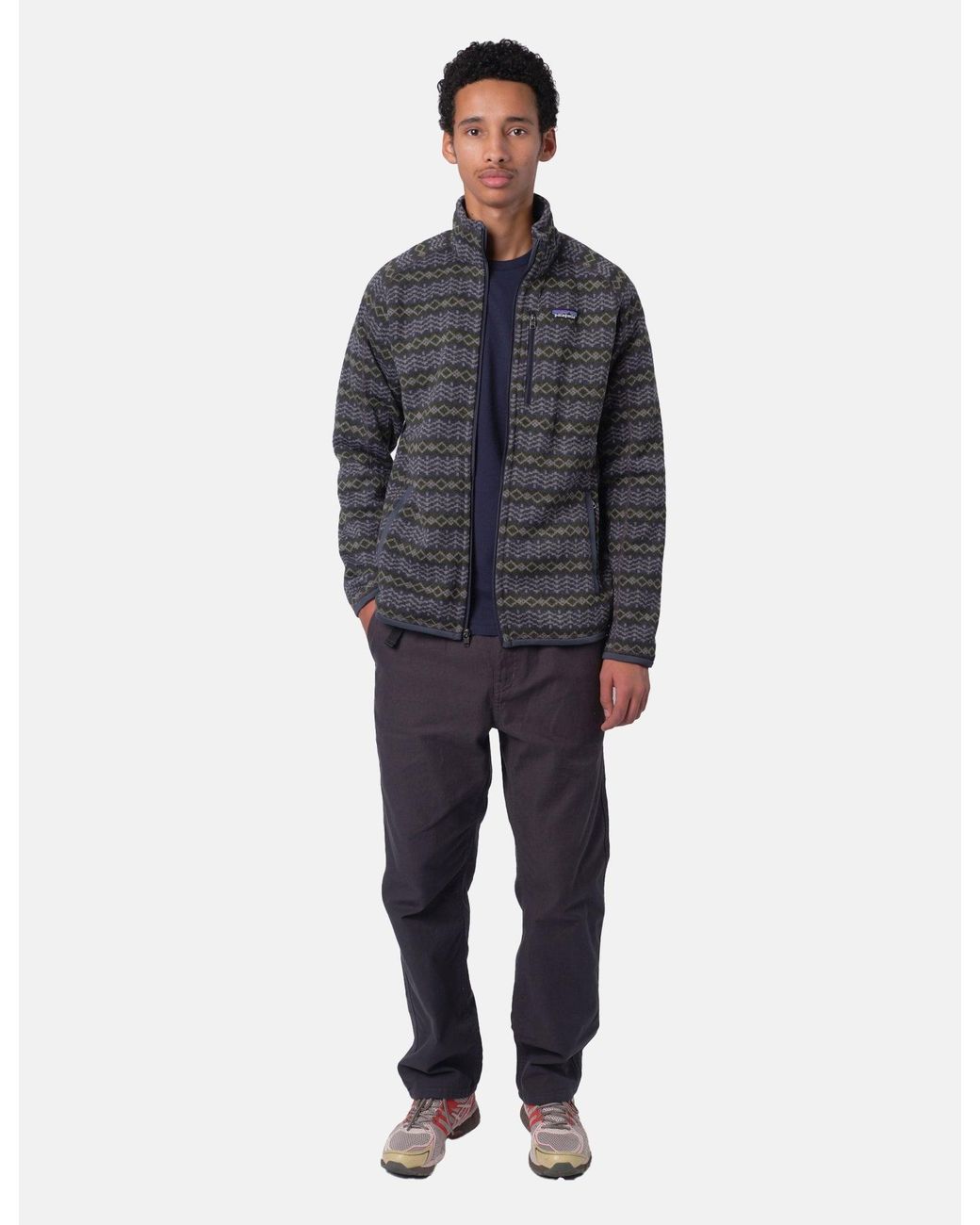 Patagonia Gray Better Sweater Jacket for men