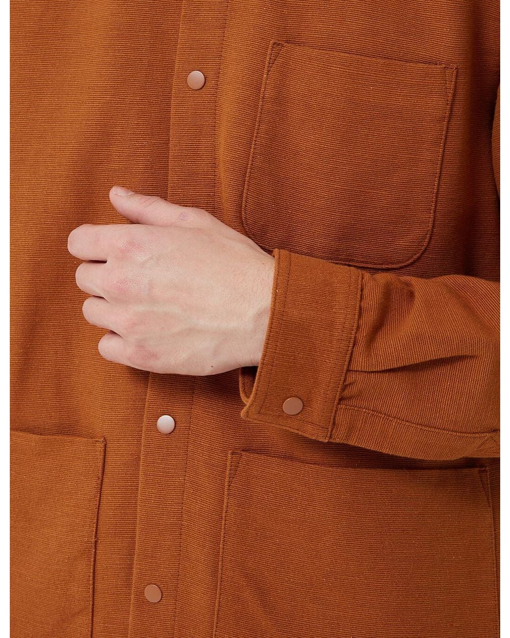 Folk Brown Folk Assembly Jacket for men