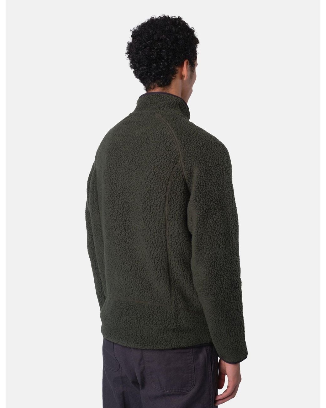 Patagonia Gray Retro Pile Fleece Jacket for men