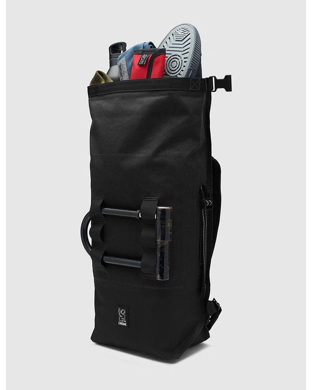 Chrome Industries Black X Urban Ex Rolltop Backpack (18L) for men