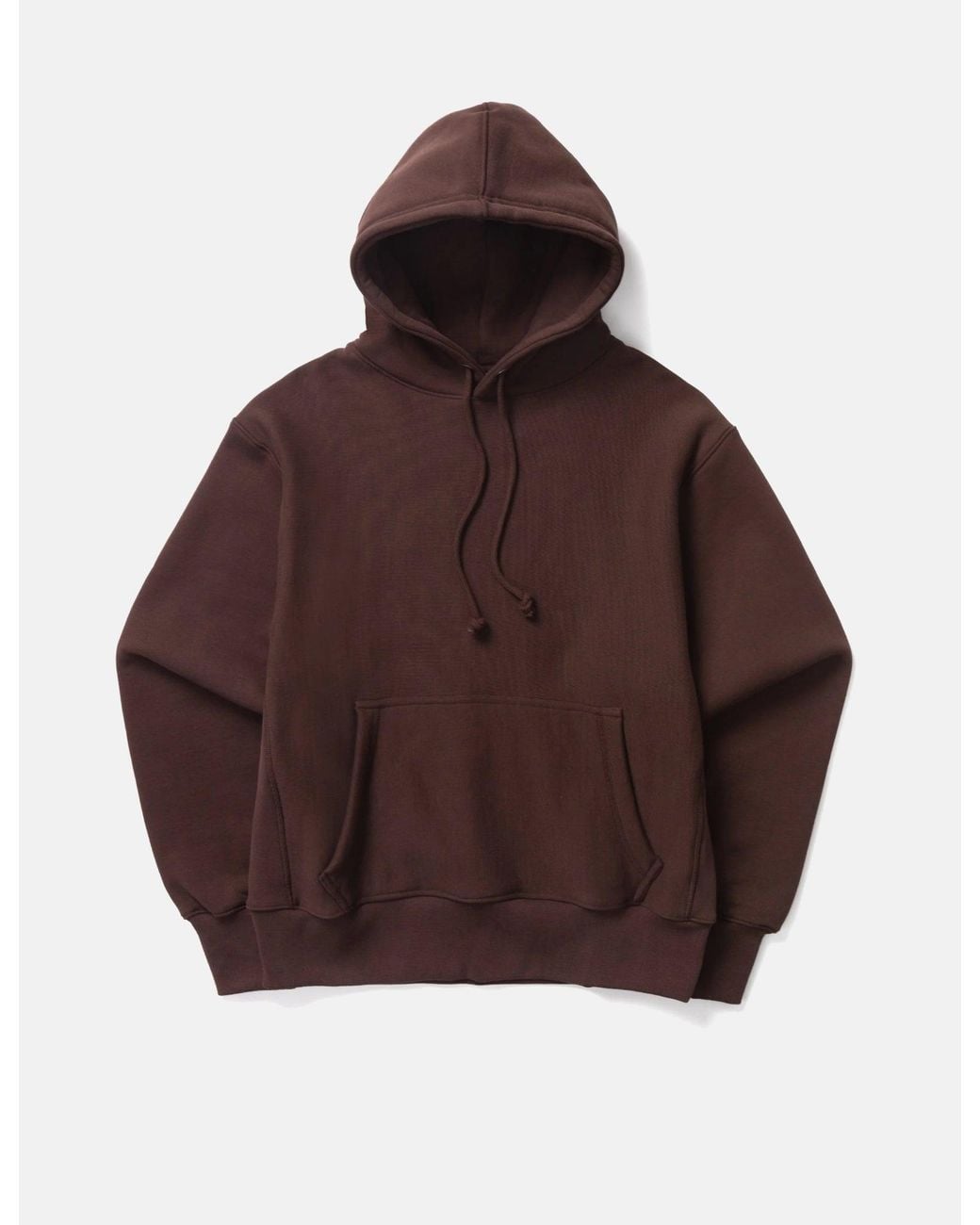 Power Goods Brown Super Weight Hoodie for men