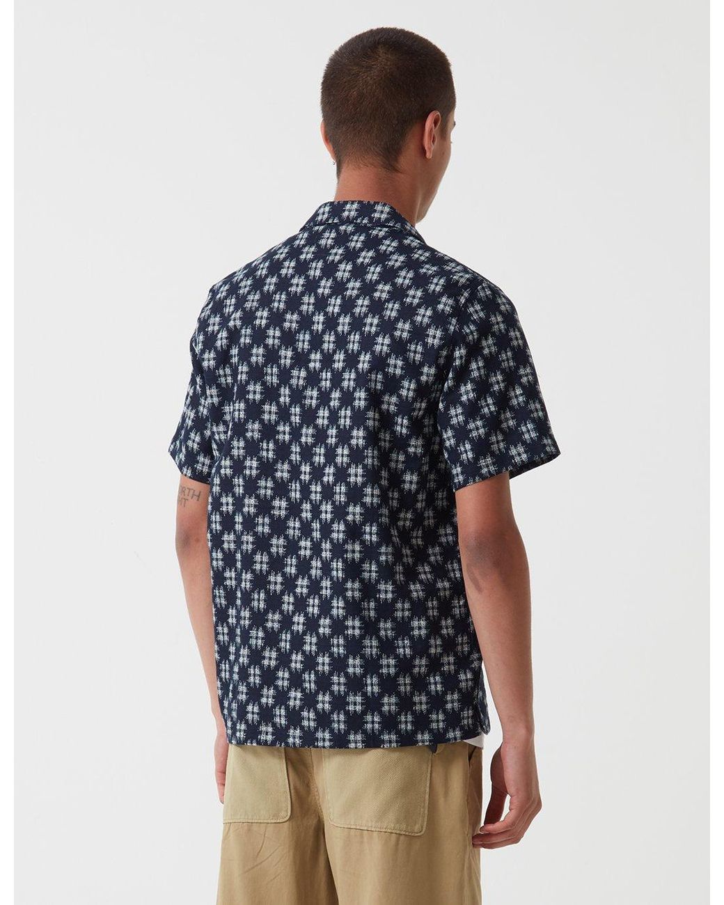 Folk Blue Folk Gabe Short Sleeve Shirt for men