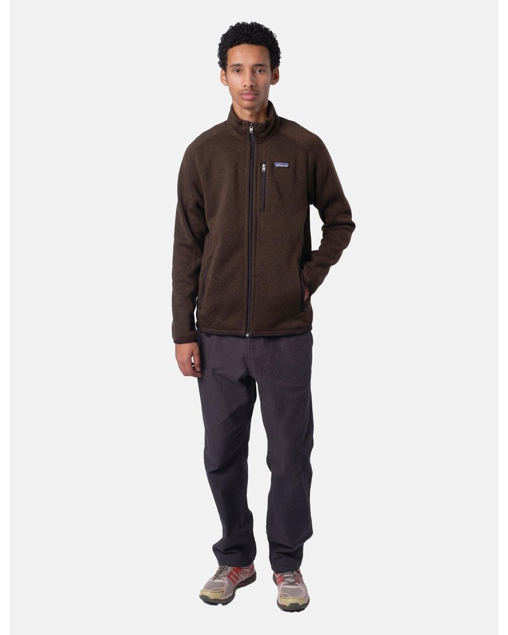 Patagonia Brown Better Sweater Jacket for men