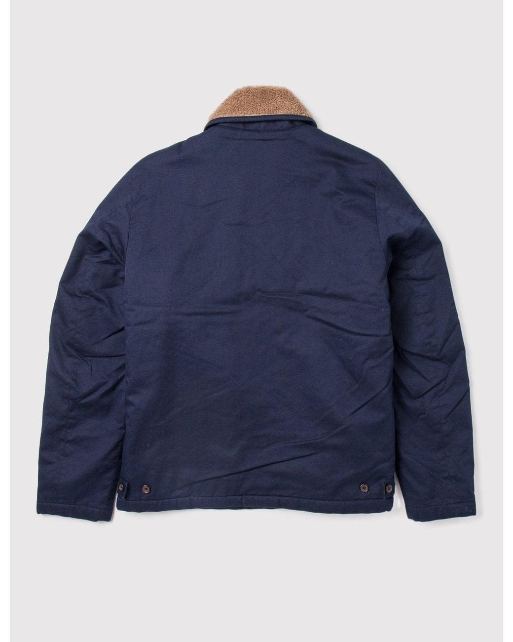 Universal Works Blue N1 Sherpa Jacket for men
