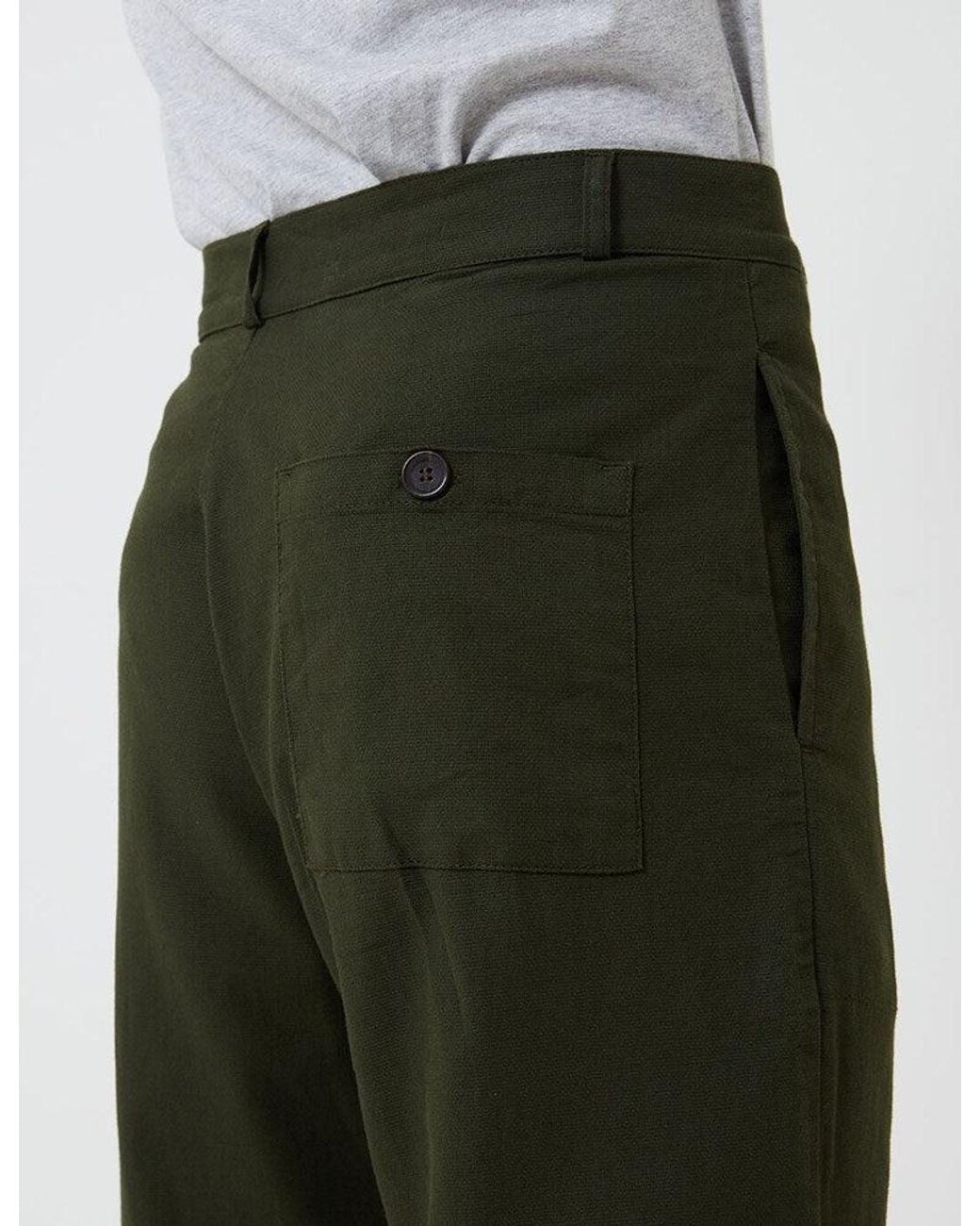 Oliver Spencer Green Judo Pant for men