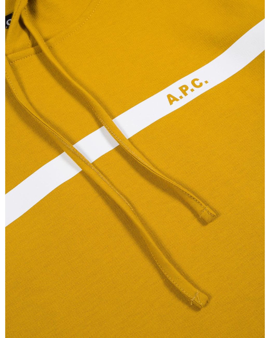 A.P.C. Yellow Caserne Hoodie for men