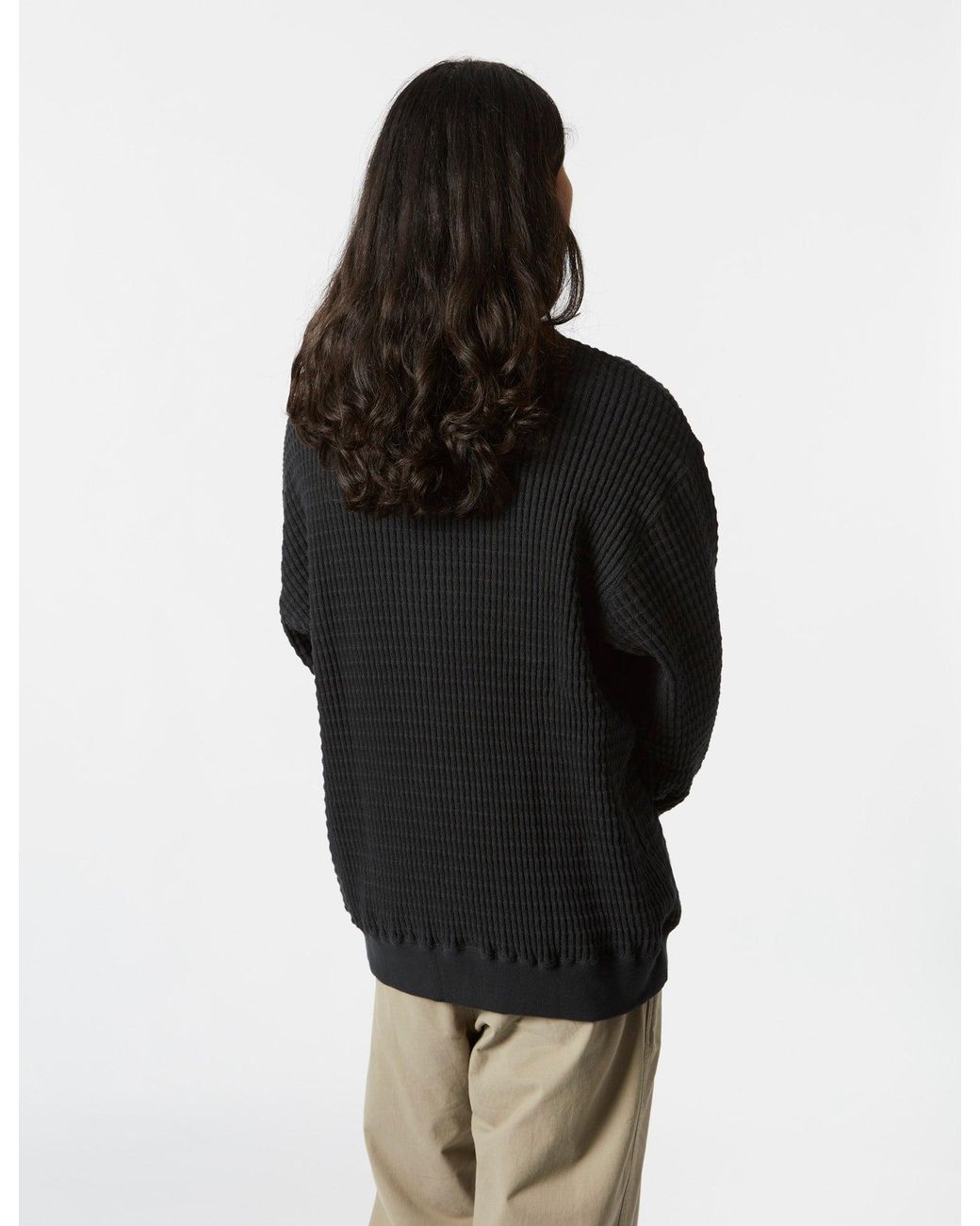Manastash Black Snuggle Snug Therma Sweatshirt for men