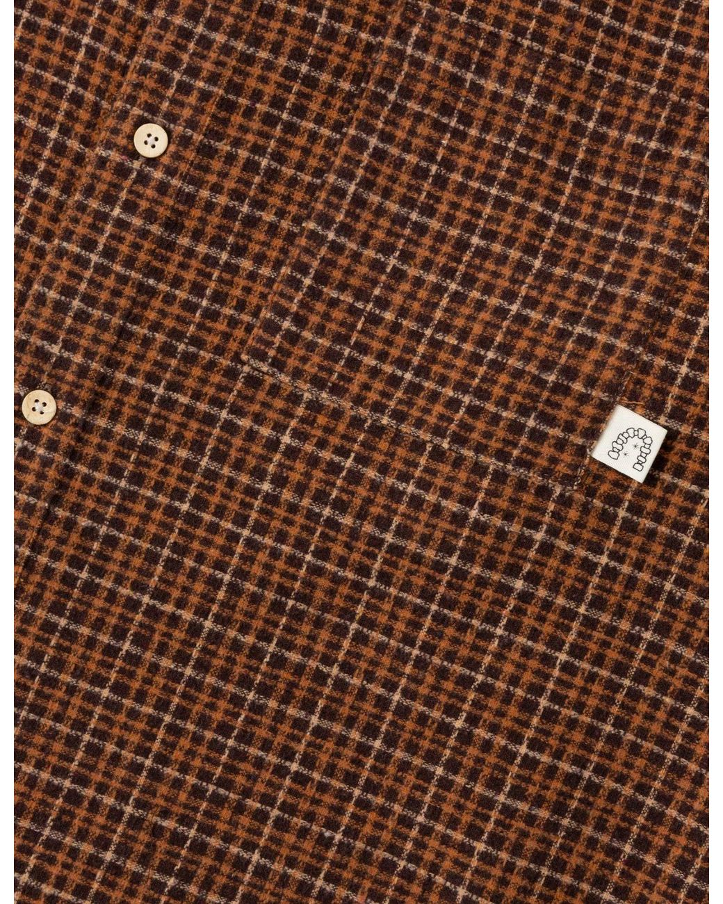 Heresy Brown Deft Shirt for men