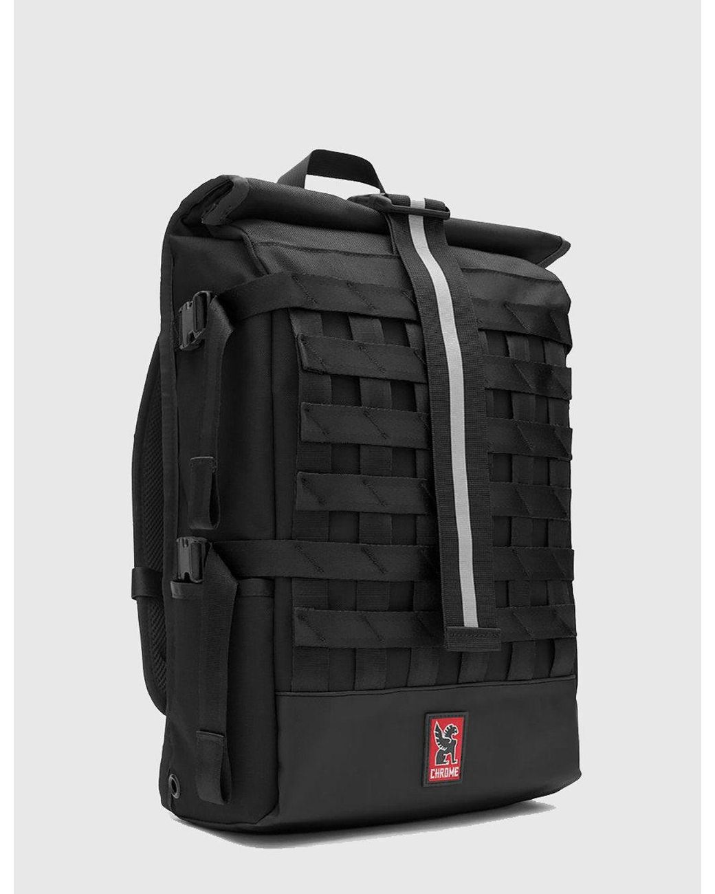 Chrome Industries Black Barrage Cargo Backpack for men