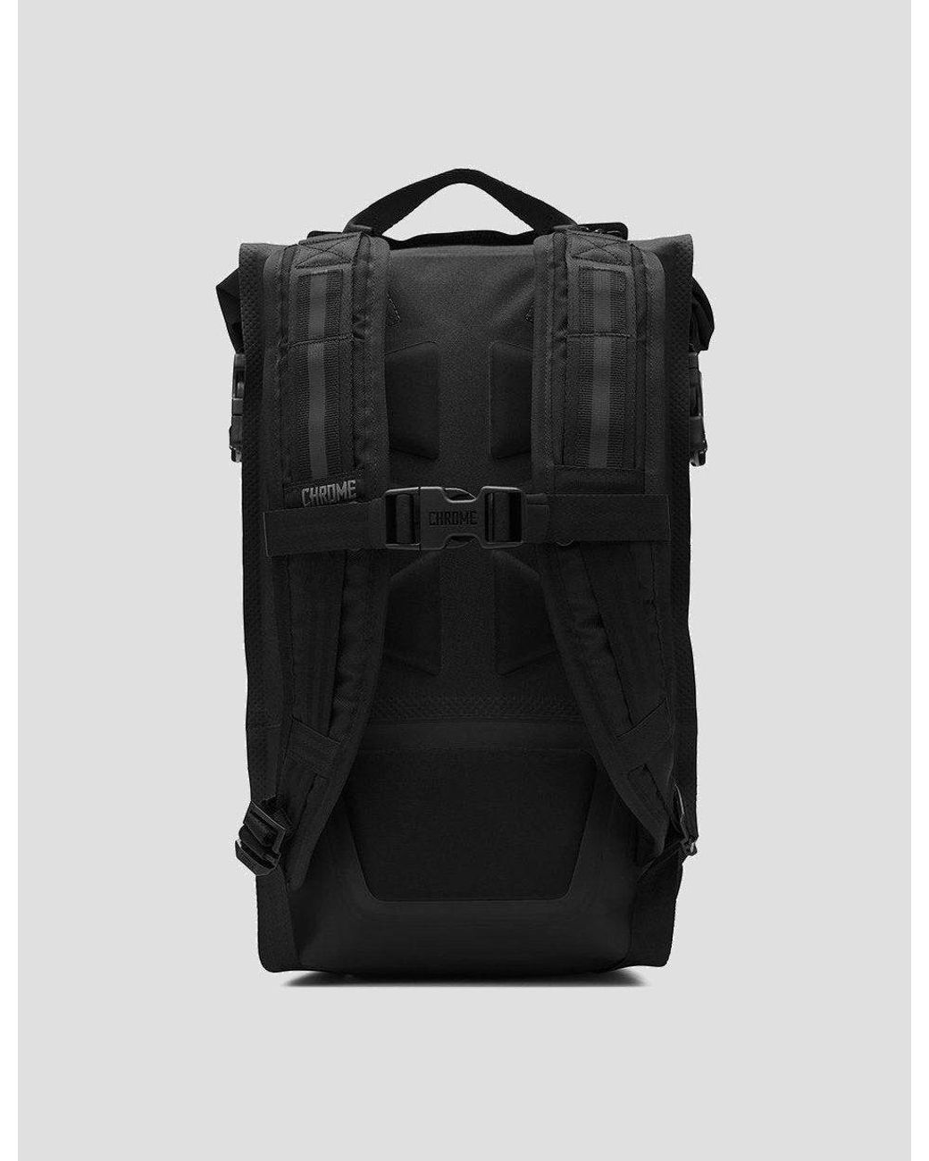 Chrome Industries Black X Urban Ex Rolltop Backpack (18L) for men