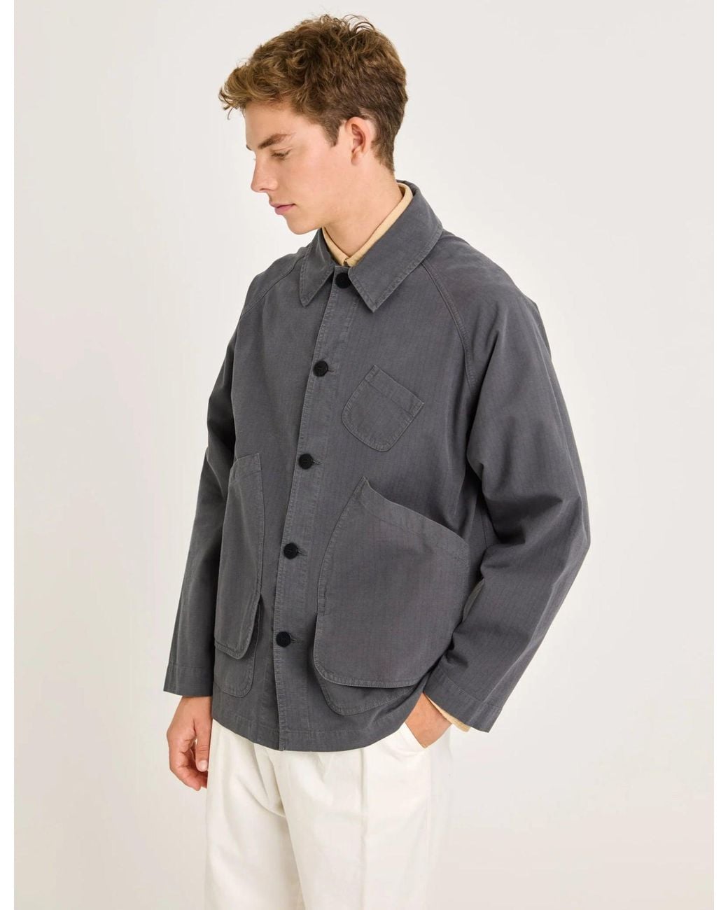 Laz Paz Gray La Paz Mantero Expedition Jacket for men
