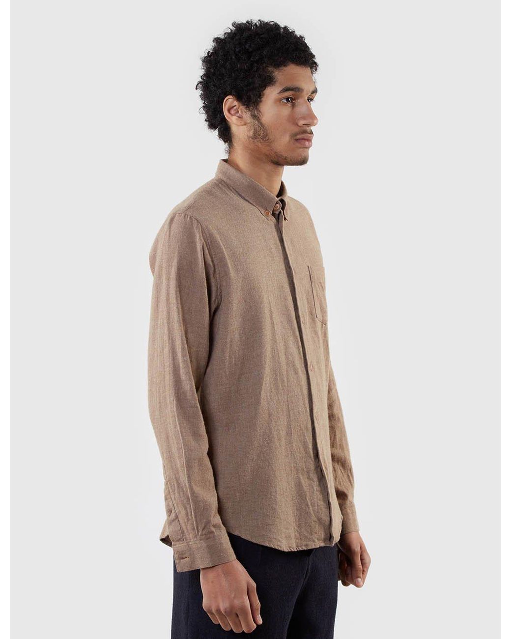 Folk Natural Folk Flannel Shirt for men