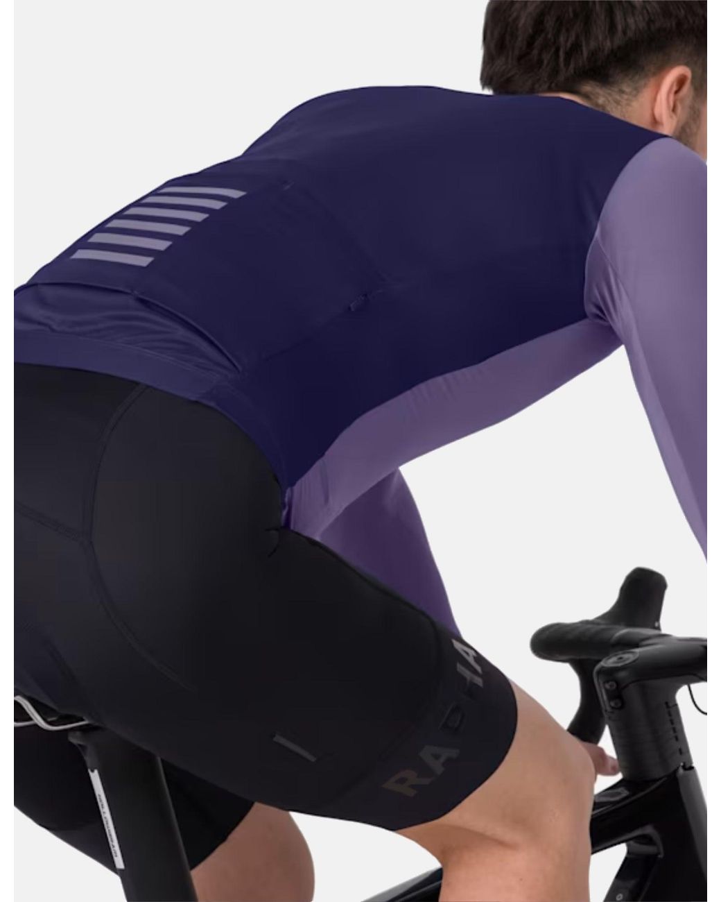 Rapha Purple Pro Team Long Sleeve Jersey for men