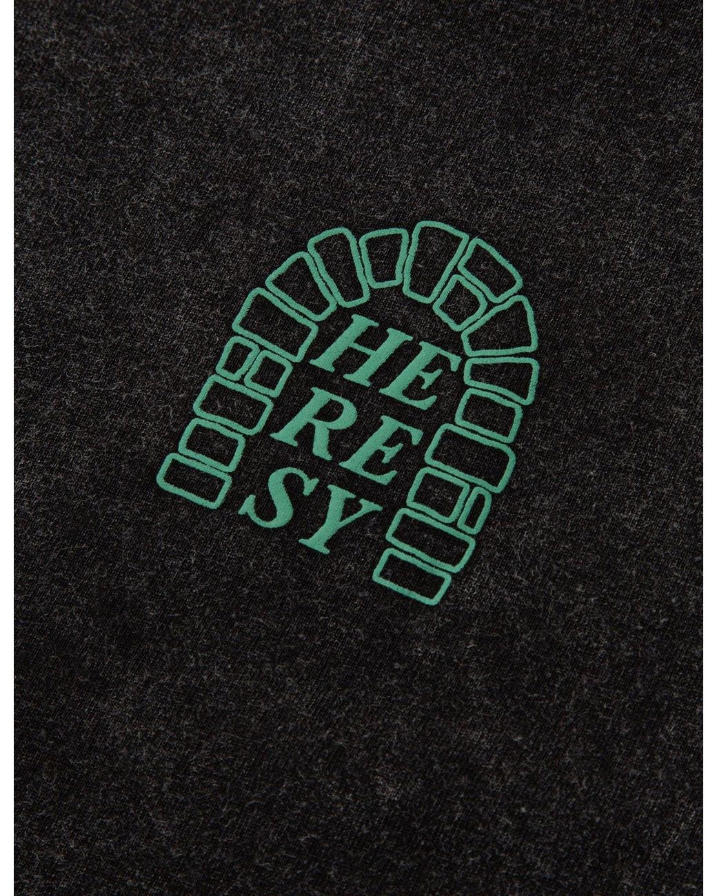 Heresy Black Arch Long Sleeve T-Shirt for men