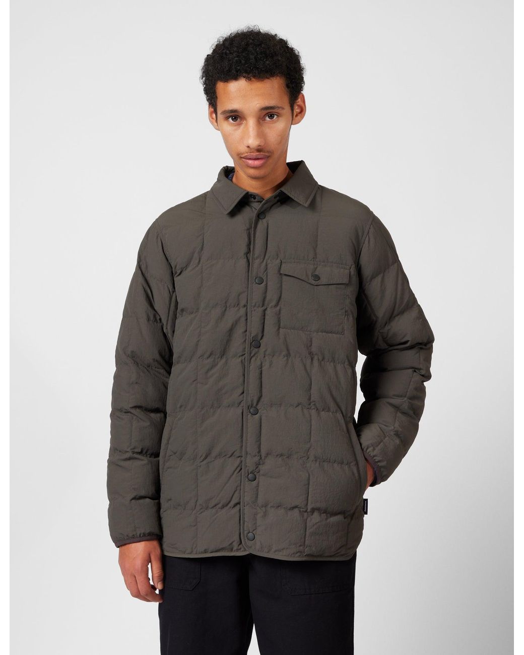 FINISTERRE Gray Lapwing Shirt Jacket for men