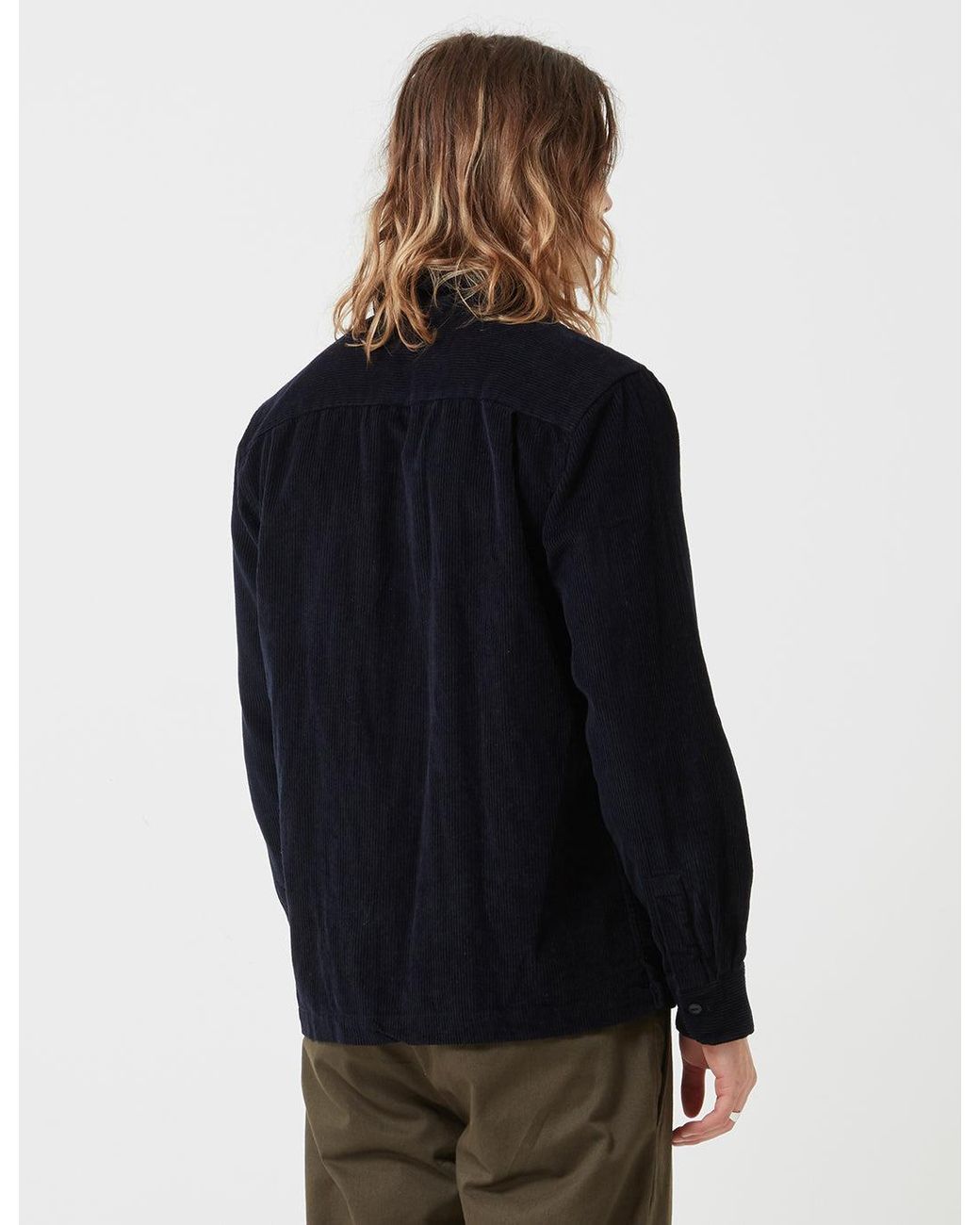 Bellerose Black Golsh Overshirt for men