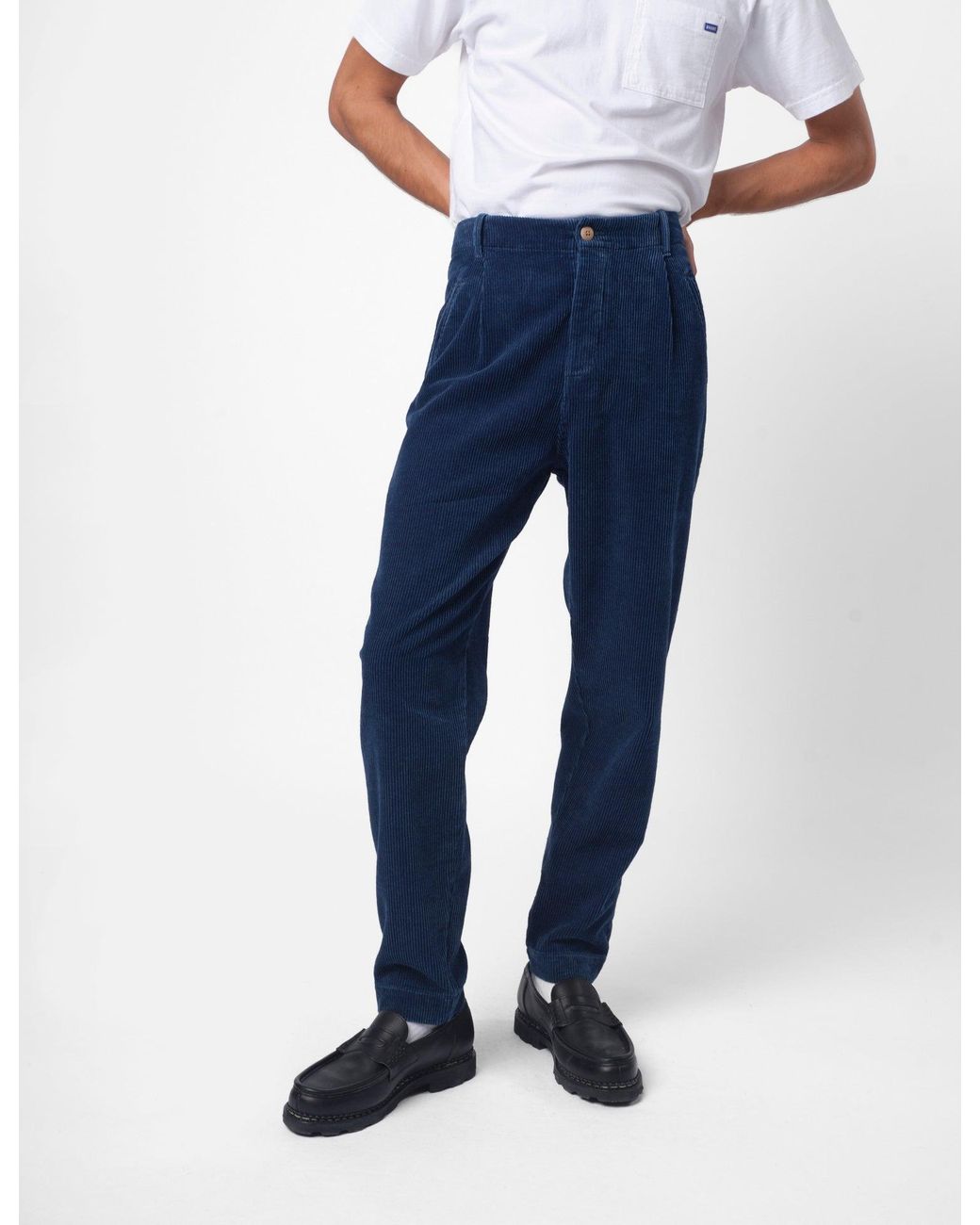 Folk Blue Assembly Corduroy Pant for men