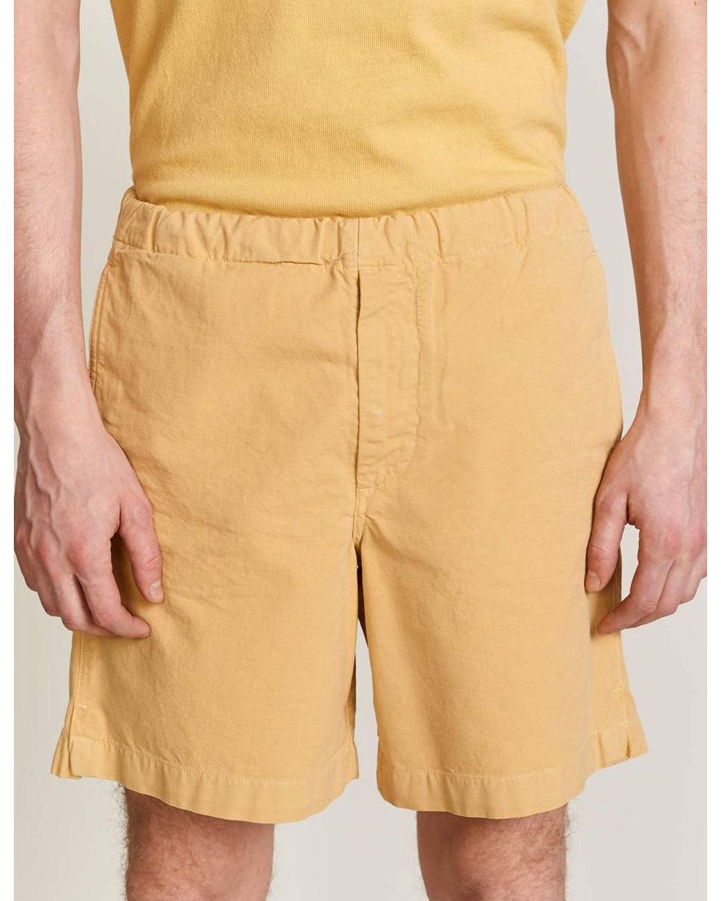 Bellerose Natural Pozy Shorts for men