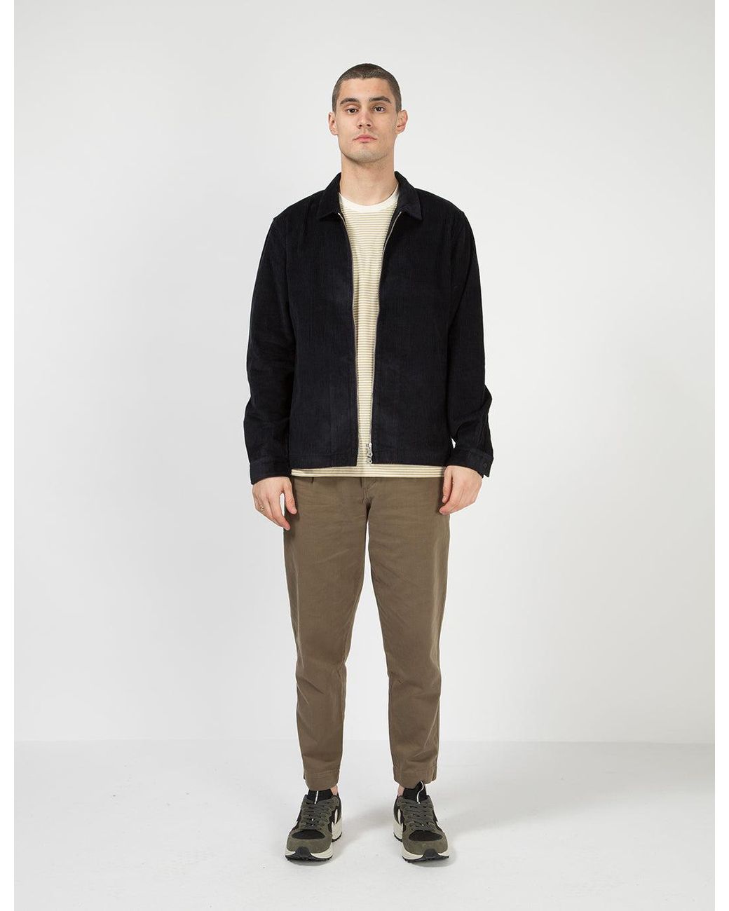 Folk Black Folk Signal Jacket (Cord) for men