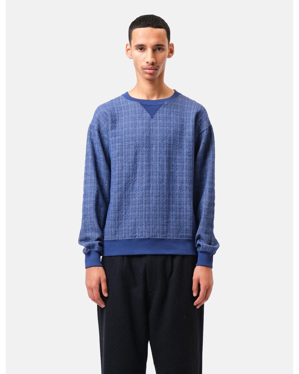 Laz Paz Blue La Paz Xavier Classic Sweatshirt for men