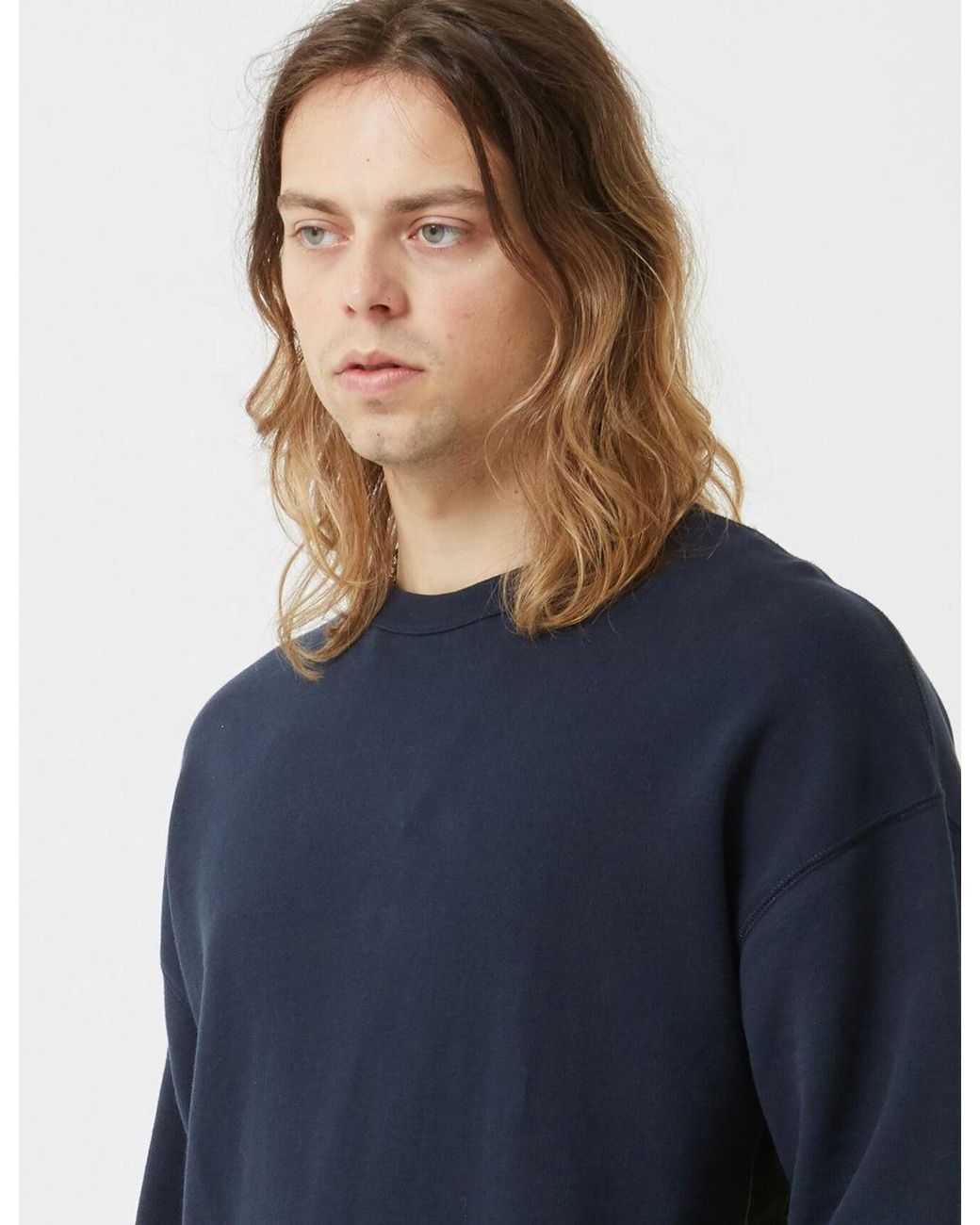 Bellerose Blue Vadum Sweatshirt for men