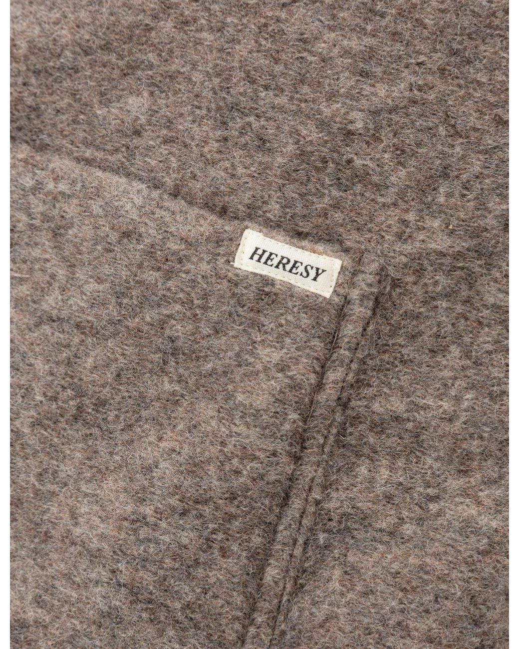 Heresy Brown Seedsman Coat for men