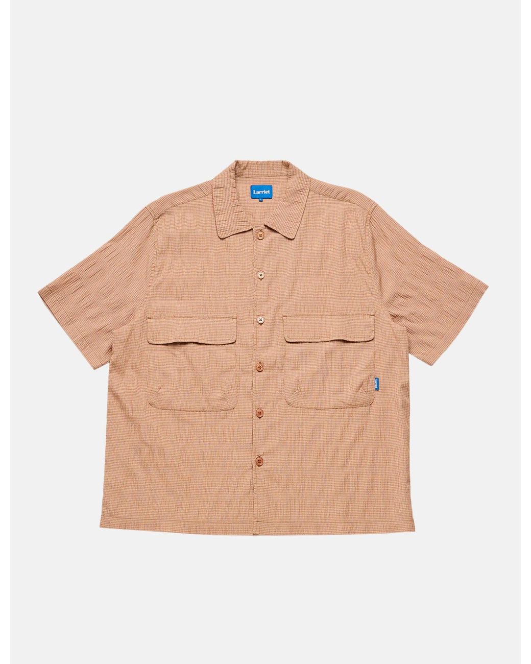 Larriet Blue Kendalls Short Sleeve Shirt for men