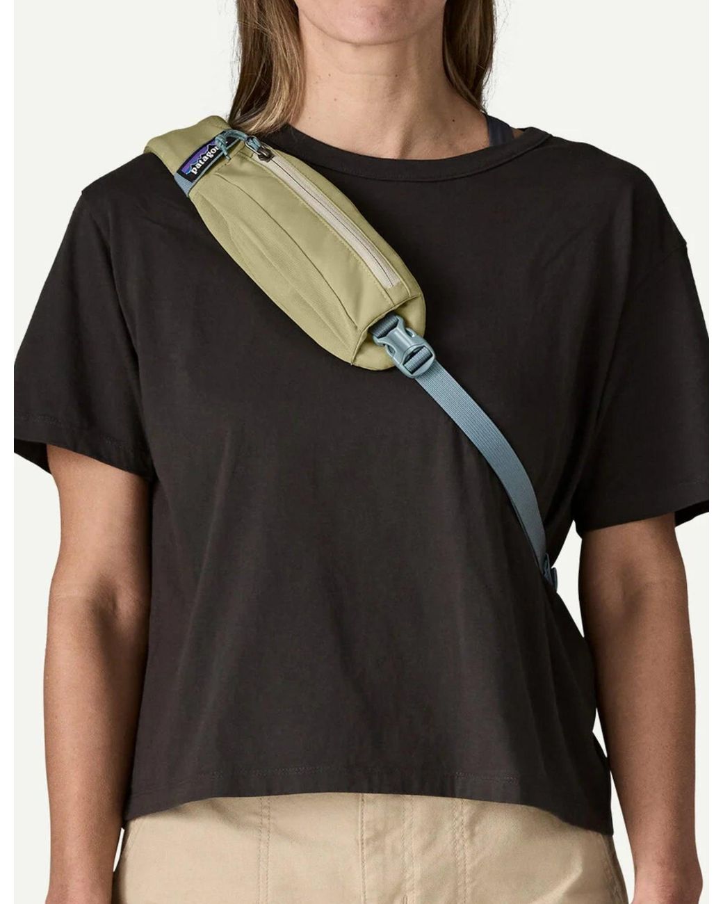 Patagonia Black Atom Sling Backpack (8L) for men