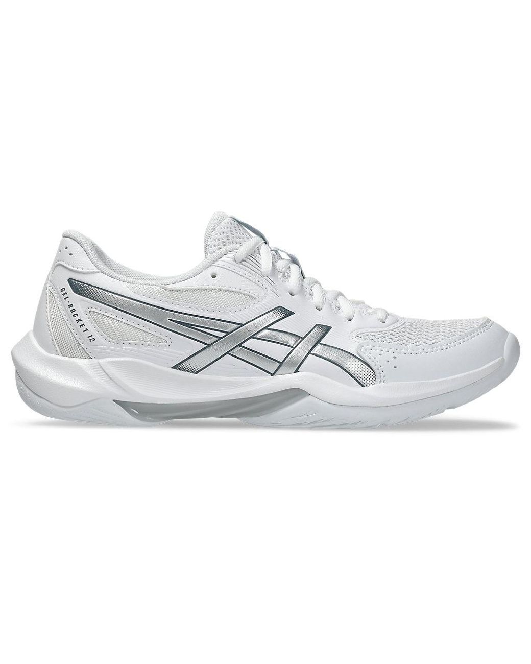 Asics White Gel-Rocket 12