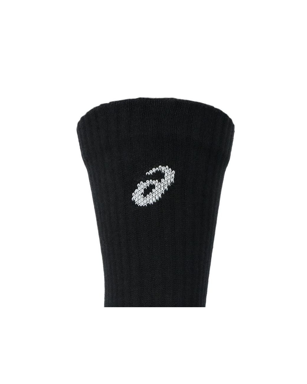 Asics Black Aeg 3 Pack Crew Sock for men