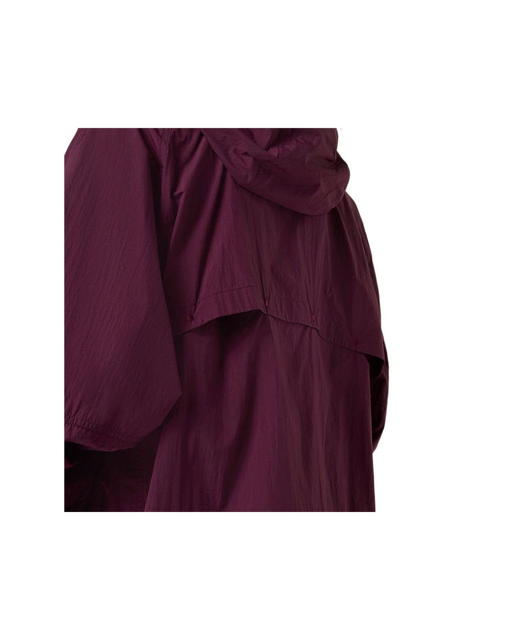 Asics Purple Nagino Woven Long Jacket