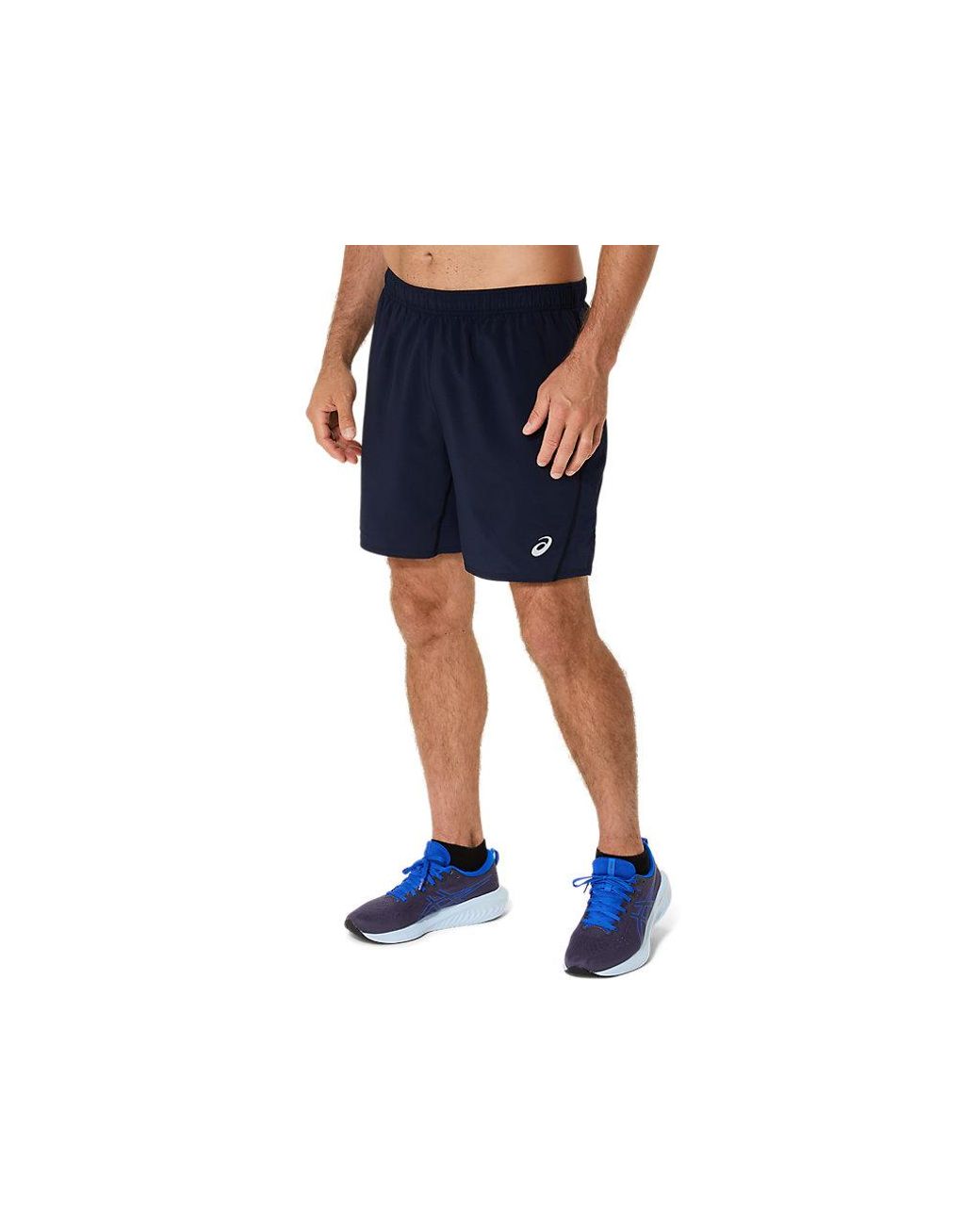 Asics Core 7In Short in het Blue voor heren