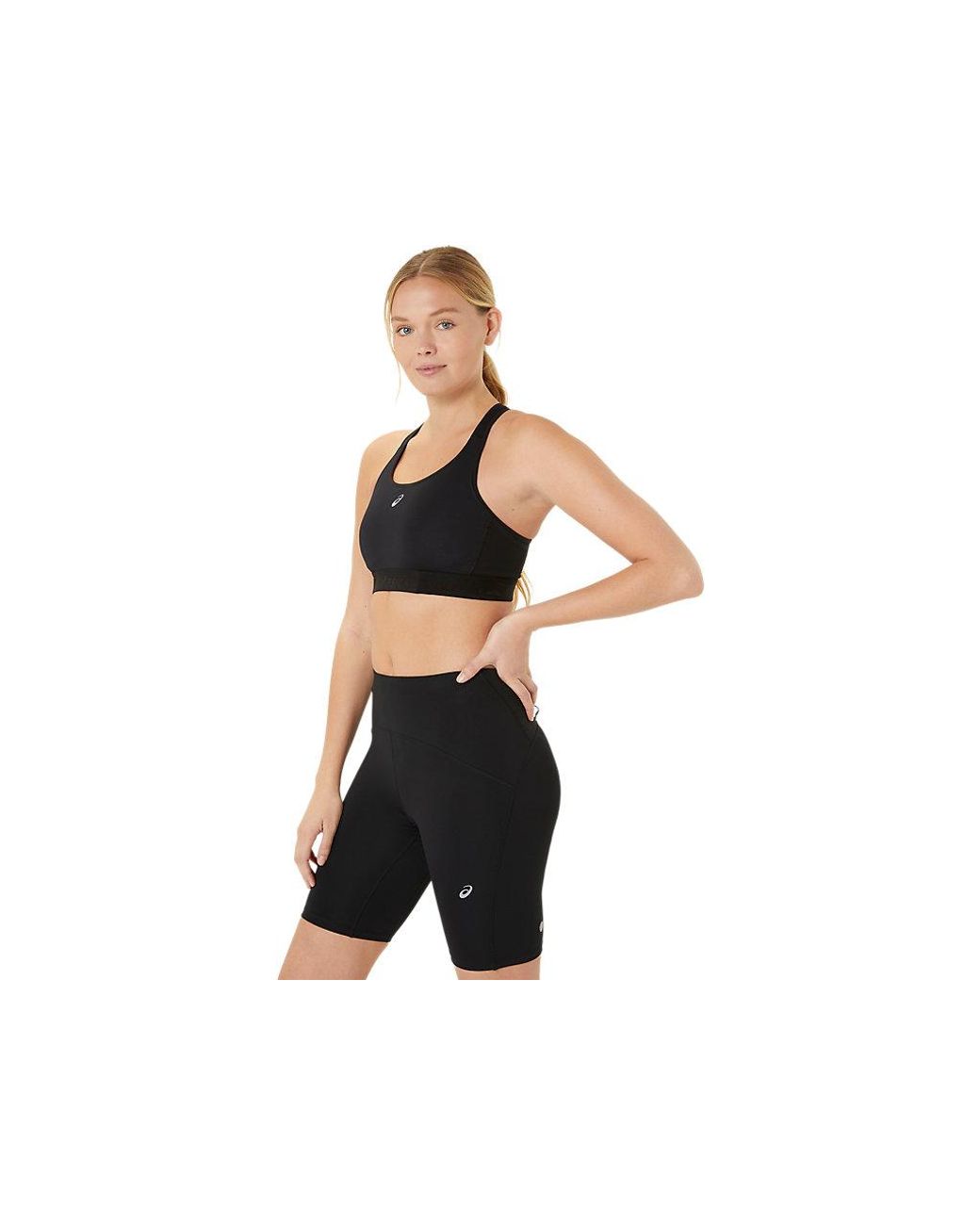 Asics Black Road Compression Bra
