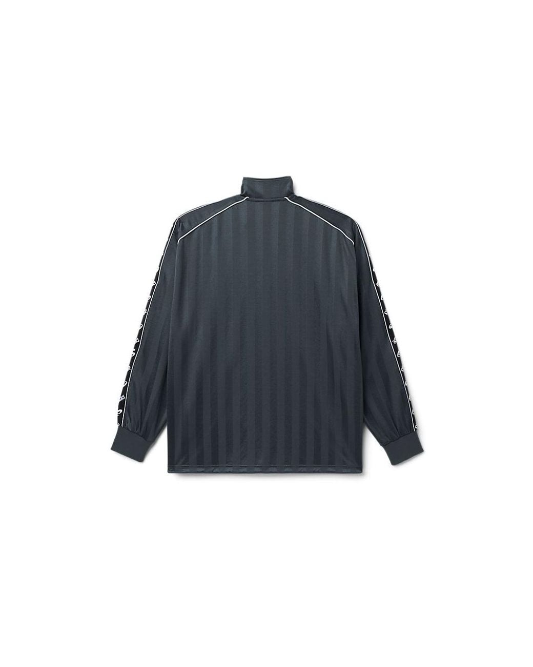Asics Blue Classic Jersey Track Jacket for men