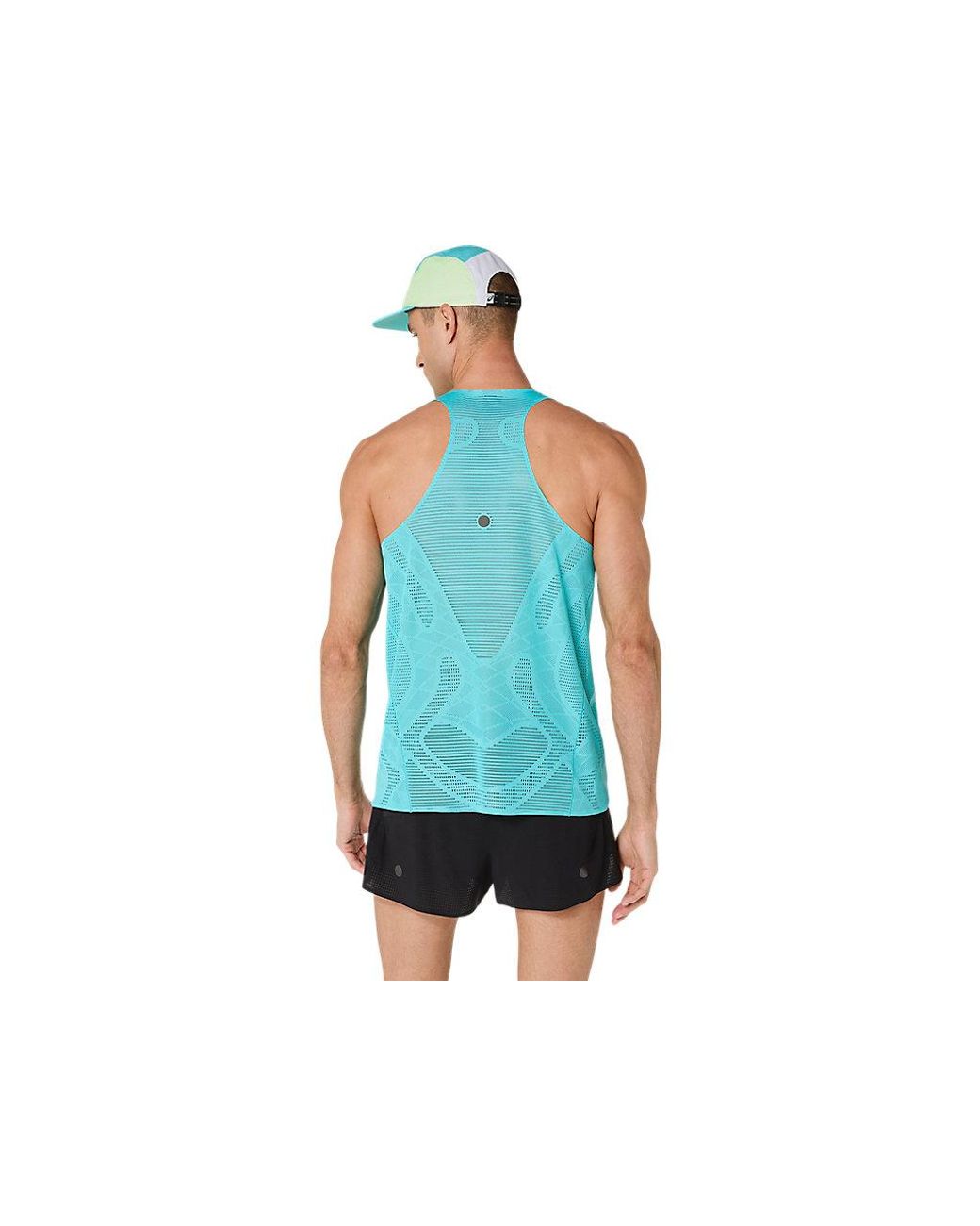 Asics Metarun Singlet in het Blue voor heren