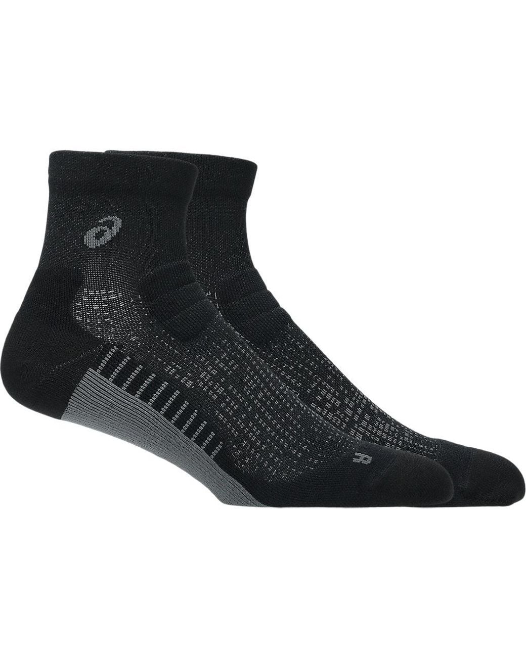 PERFORMANCE RUN QUARTER SOCK Asics de hombre de color Black