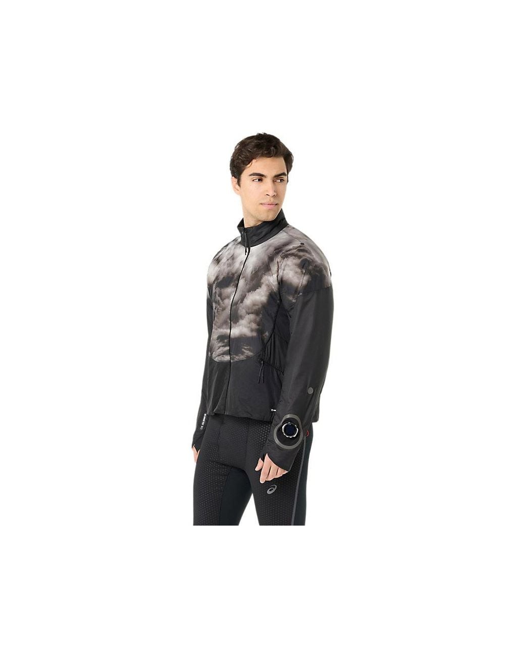 Asics Black Limited Series Road Insulate Jacket for men