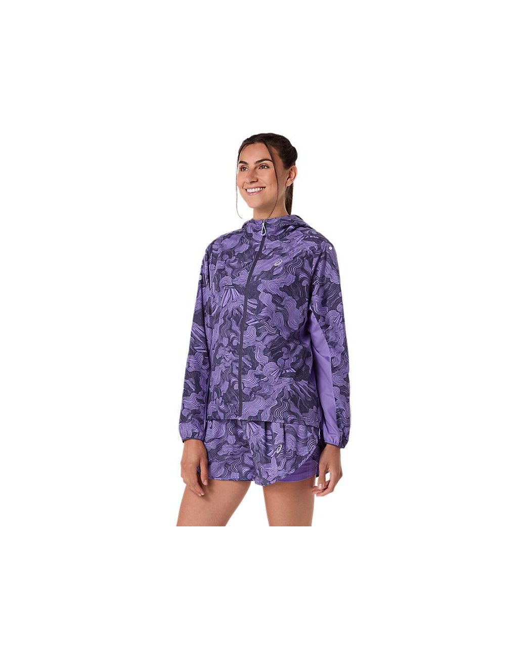 FUJITRAIL PACKABLE JACKET Asics de color Blue