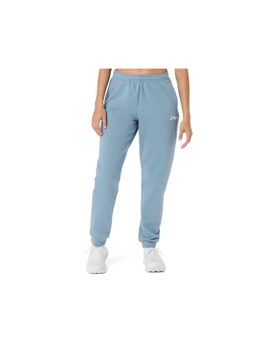 Asics Blue Logo Fleece Pant