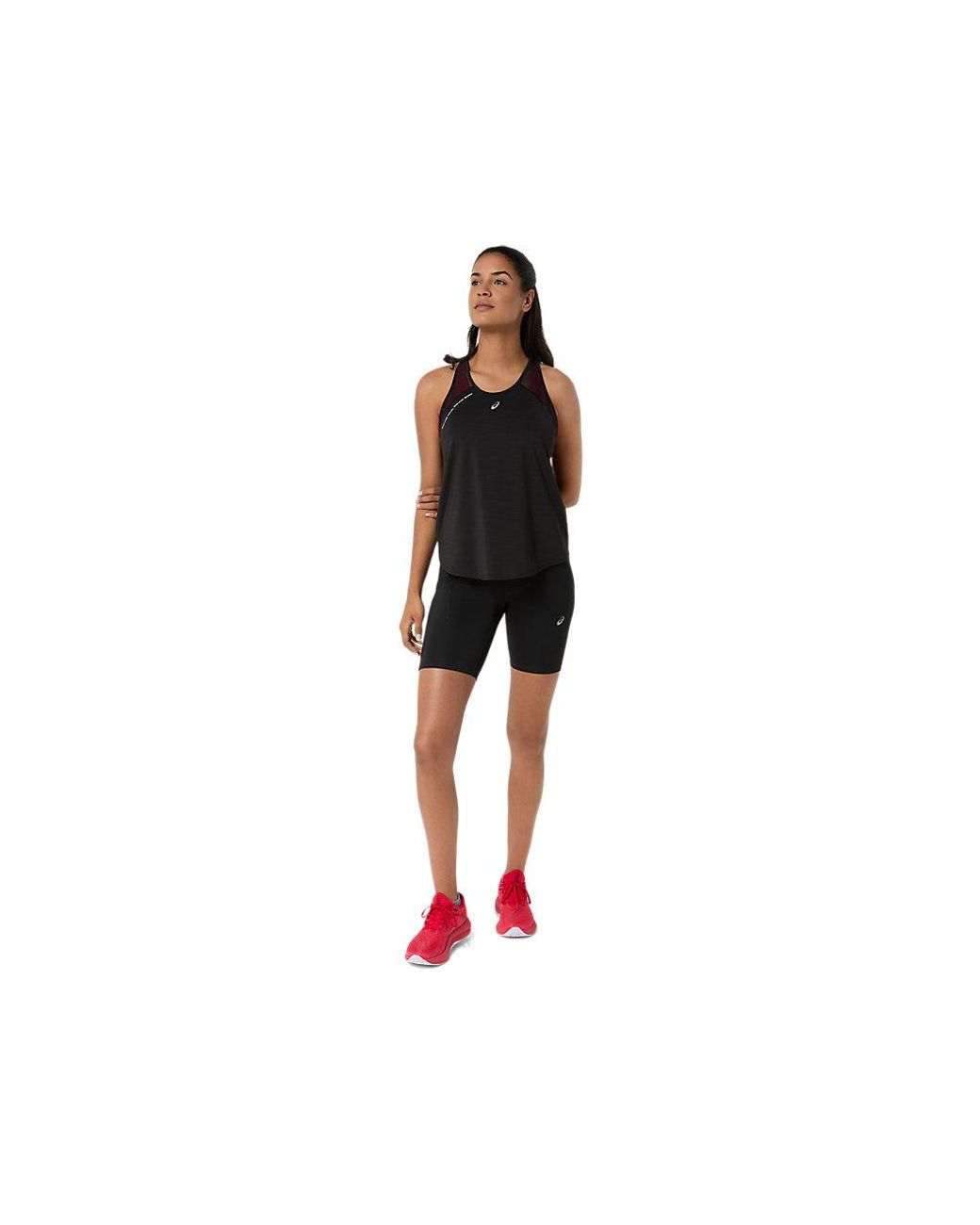 Asics Road Tank in het Black