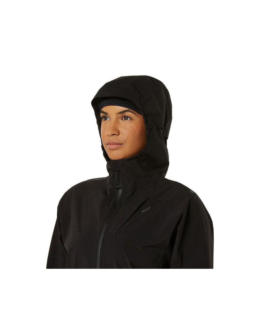 Asics Black Metarun Waterproof Jacket