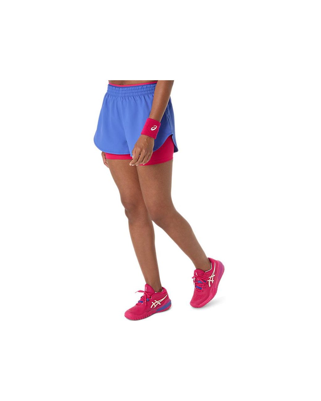 Asics Blue Match Short