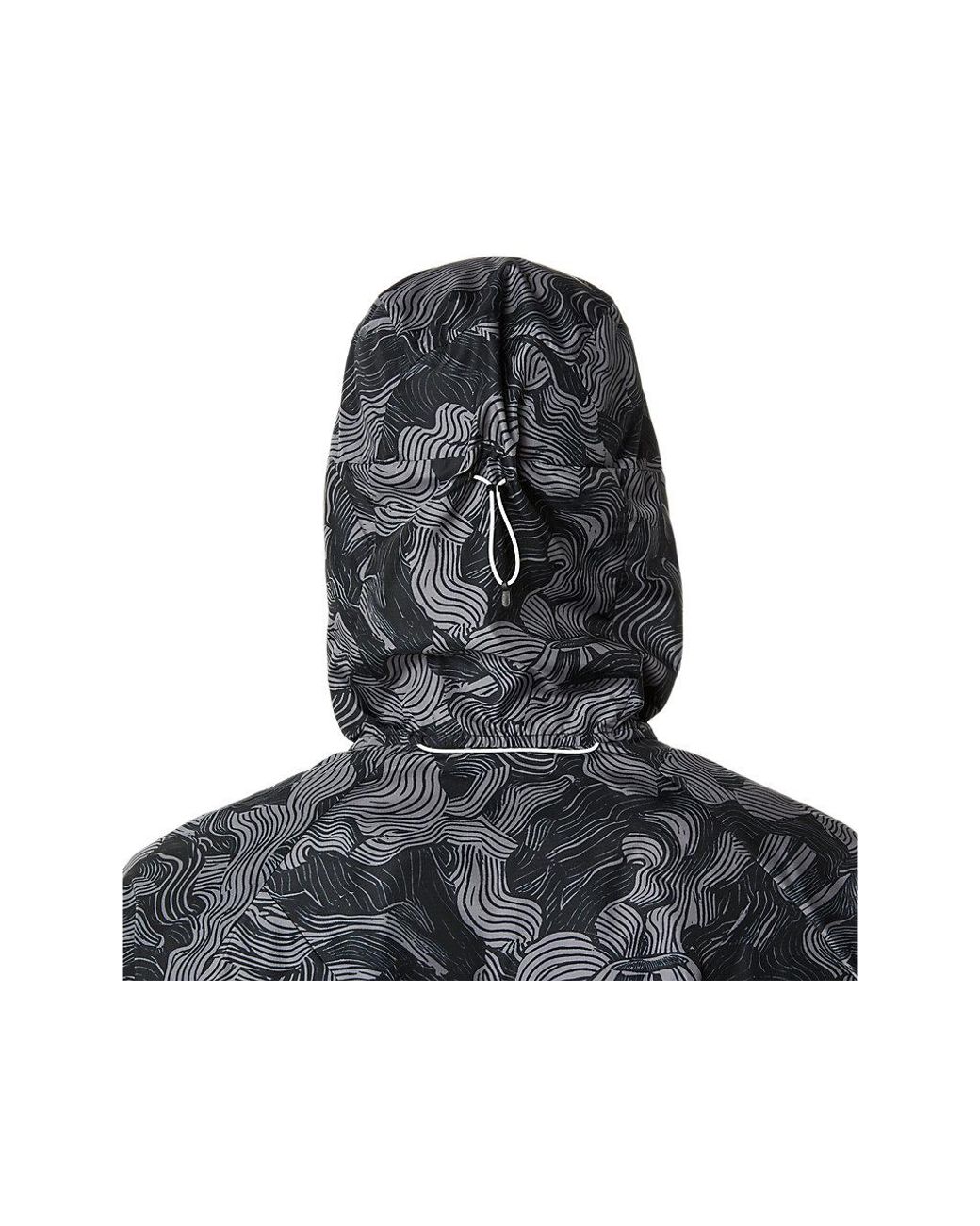 Asics Fujitrail Packable Jacket in het Black voor heren